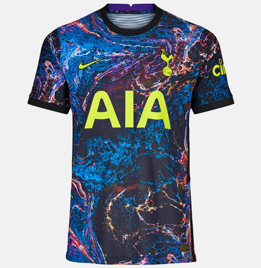 2021/22 Tottenham Hotspur Away Kit Soccer Jersey Player Version